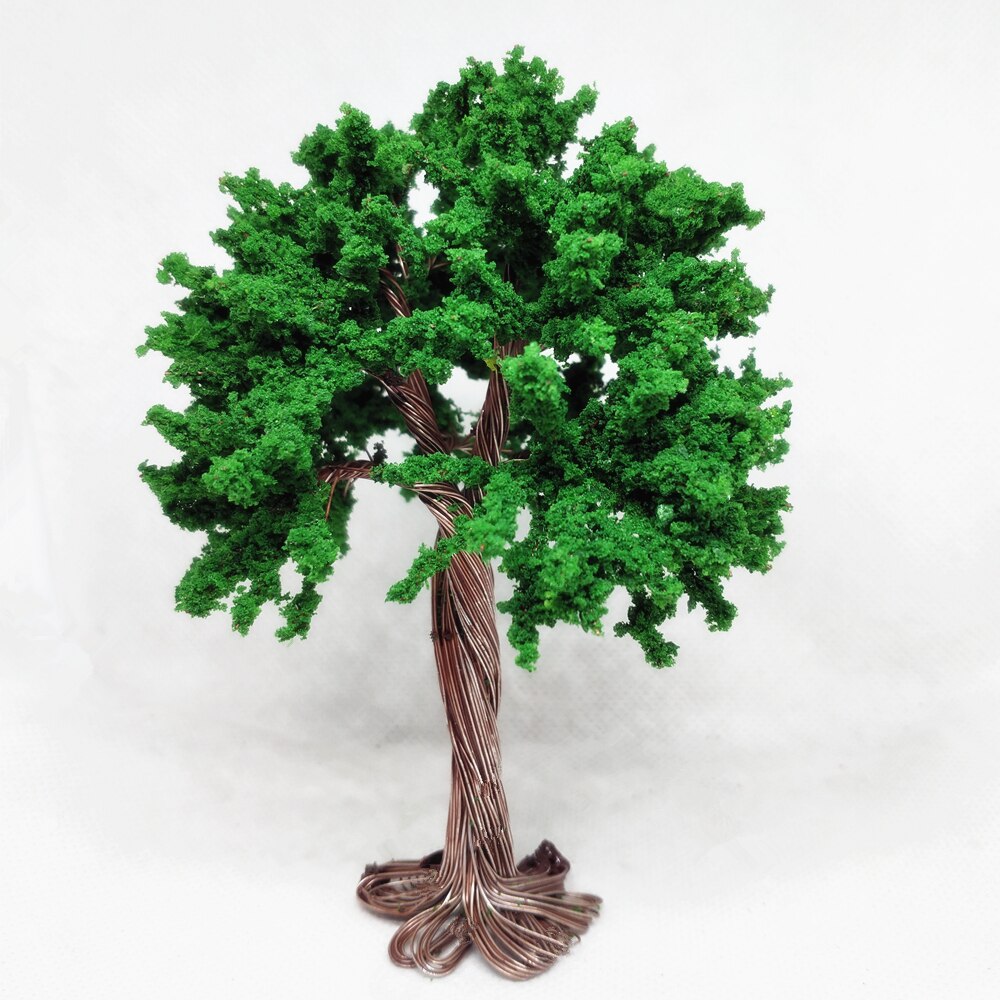 model tre building sand table model tree micro scene hand made DIY materials road street trees in park n scale model trains