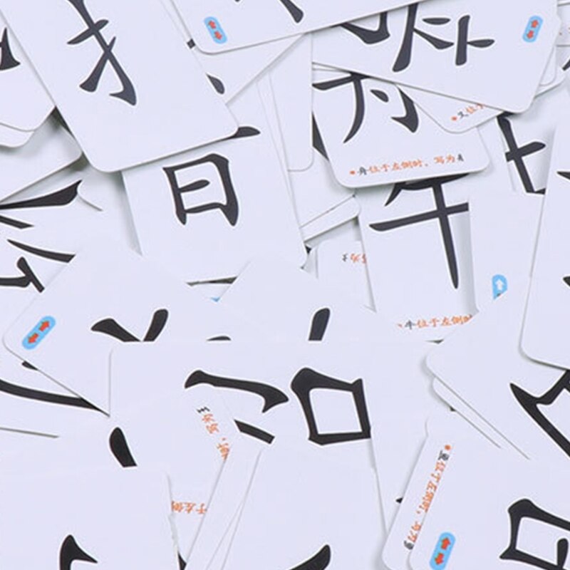 120 Chinese Character Cards With Radical Combinations Game Superb Tool For Learning Chinese