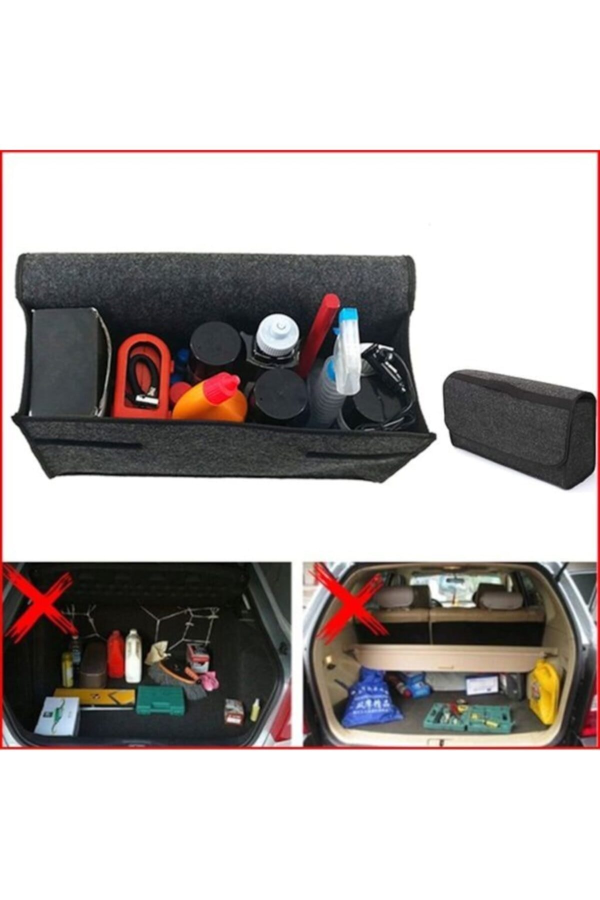 Kofferbak Organizer Auto Tool Goederen Regulator Zakken Zak Auto Oltuk Opbergtas Auto-accessoires Organizer