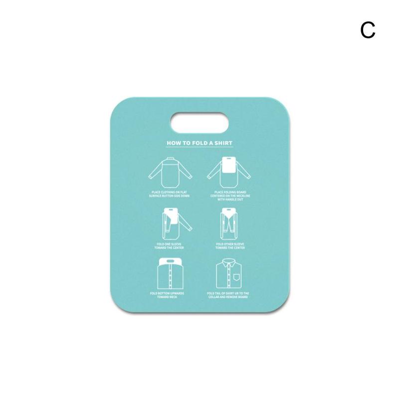 Lazy Folding Dressbook Board For Creasing Lazy Fast Folding Clothes Board Closet Storage Organizer Wardrobe Storage Accesso V0r8: blue