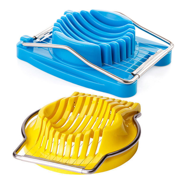 Stainless Steel Boiled Egg Slicer Section Eggs Cutter Mushroom Tomato Cutter For Cooking Tools