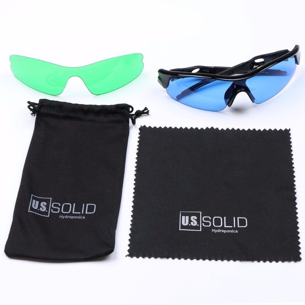 Sun Glasses Grow Room Glasses- Hydroponics Sun Glasses Protect from UV Rays, HID and LED Lighting
