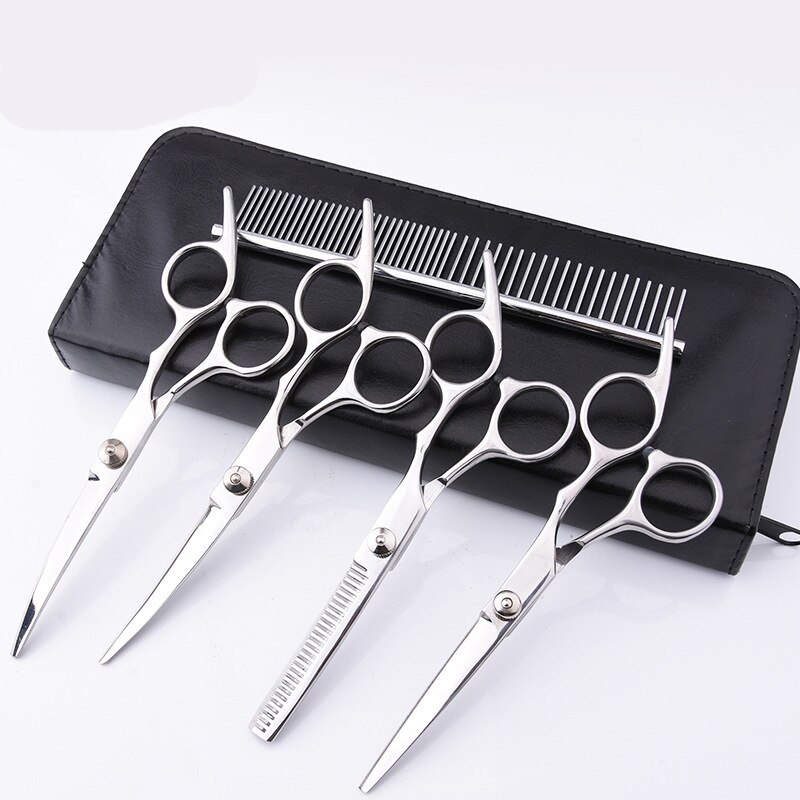 6" pet grooming scissors Cutting scissor&curved scissor&thinning Shears for dog grooming scissors cat