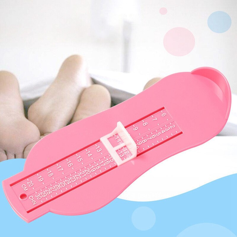 Voetmaatmeter 5 kleuren baby kind voetliniaal schoenmaat meetlat schoenlengte groeiende voetmaat liniaal gereedschap maten