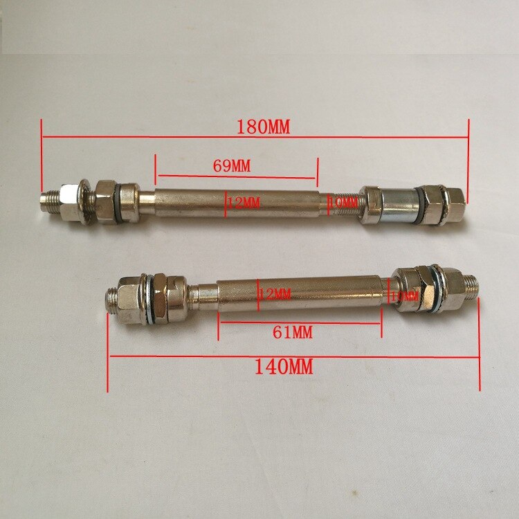 Fiets Wiel Hub Non Snelsluiting Spiesjes Voorkomen Verwijderen Wielen Door Handen Fiets Reparatie Tool: Rood