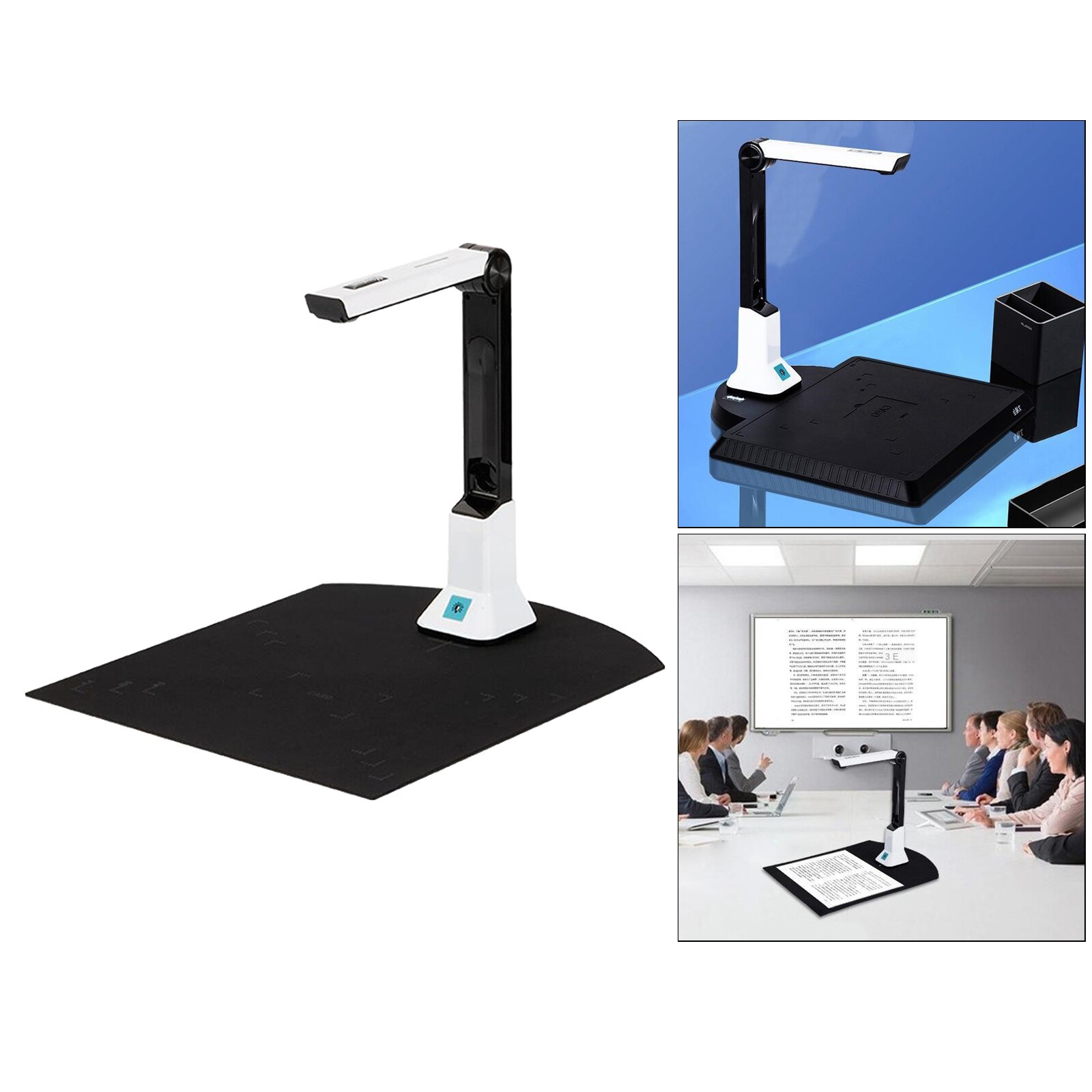 8MP HD A4 A5 Document Scanner real-time scanning For Picture Photos Magazine