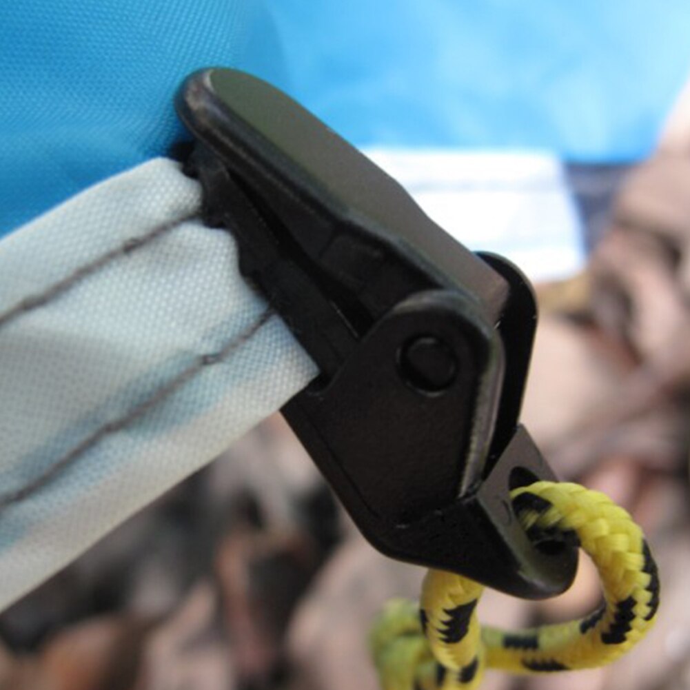 12Pcs Morsetti Telo Copertura - Clip Telo Tenda Riutilizzabili - Ganci a Molla - Accessori Tenda Campeggio