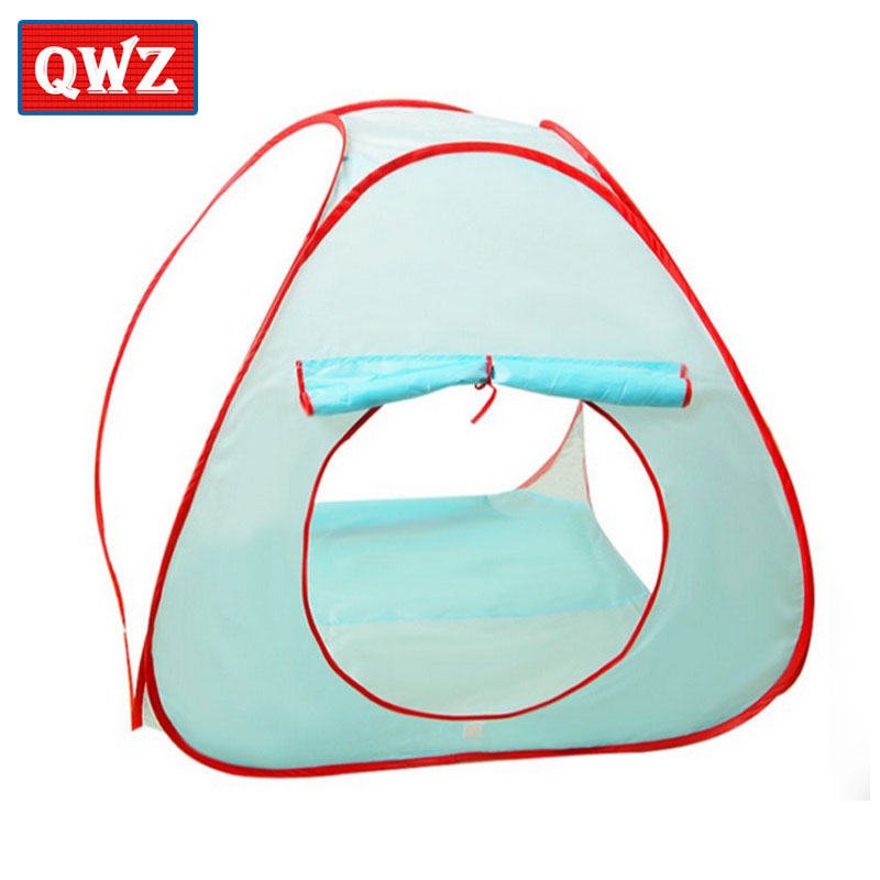 Qwz Kids Toys Tenten Kids Play Tent Jongen Meisje Prinses Kasteel Indoor Outdoor Kids Play House Bal Pit Pool Playhouse voor Kids: QWZ083-blue