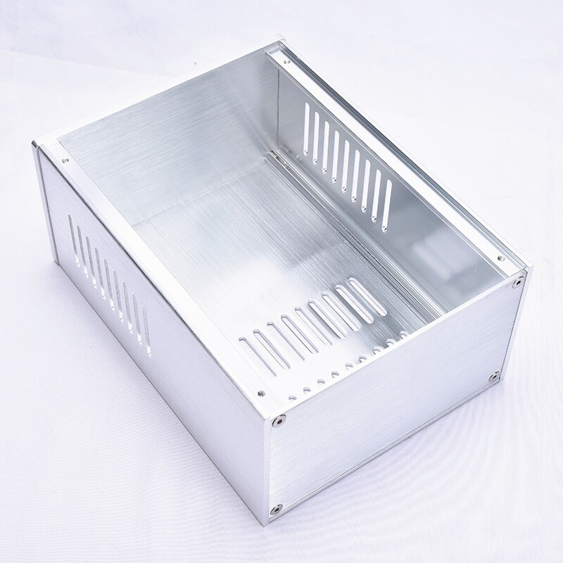 Boîtier amplificateur de puissance audio à châssis en aluminium, 168x100x229mm, à monter soi-même
