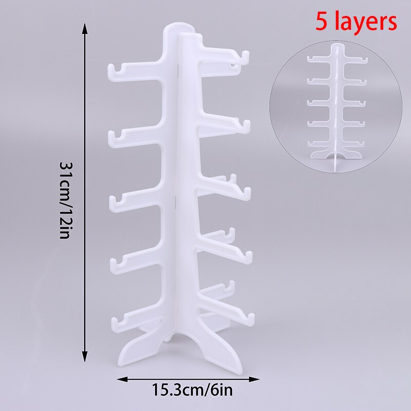 1Pcs 3/4/5 Lagen Bril Brillen Zonnebril Toon Standhouder Frame Display Frame: 5layers