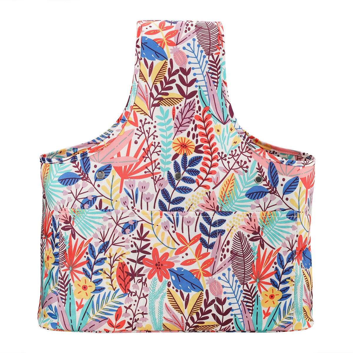 Strikkeoppbevaringspose garn strikking hekle tote bag diy strikking arrangør kvinners veske sy hekleposer til garn: Plomme