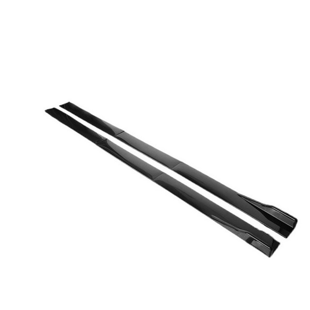 Large Product Three-stage Car General Side Skirts Car Modification Split Side Skirts Small Surround 2/2.2M Automotive Goods: 2 2m