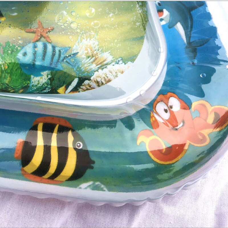Neue Baby Wasser Spielen matt Spielzeug Aufblasbare Verdicken Wasserdichte PVC Kleinkind Bauch Zeit Playmat Kleinkind Aktivität Spielen Zentrum Wasser matt