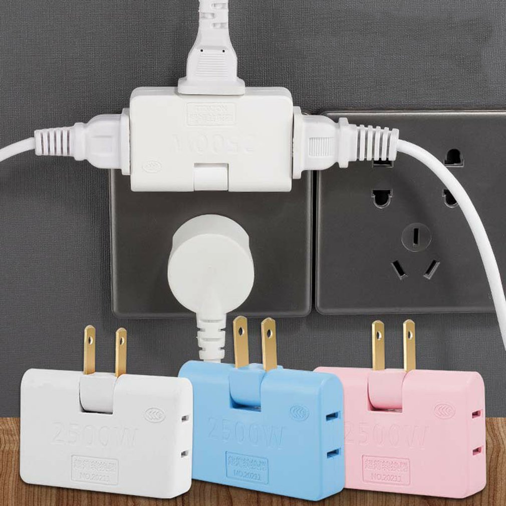Ons Amerikaanse Travel Adapter 2 Pin Europese Eu Us Plug Power Adapter Converter Elektrische Stopcontact 180-Graden rotatie