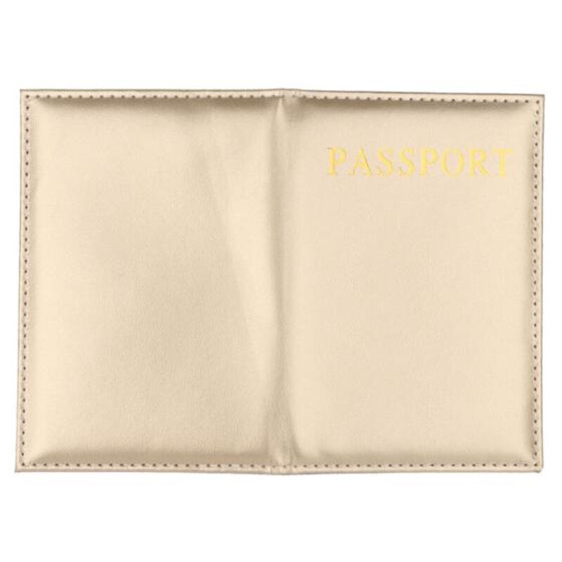 Universellt resepassfodral dam pu läder söt rosa hållare pass härlig tjej passfodral reseskydd skydd