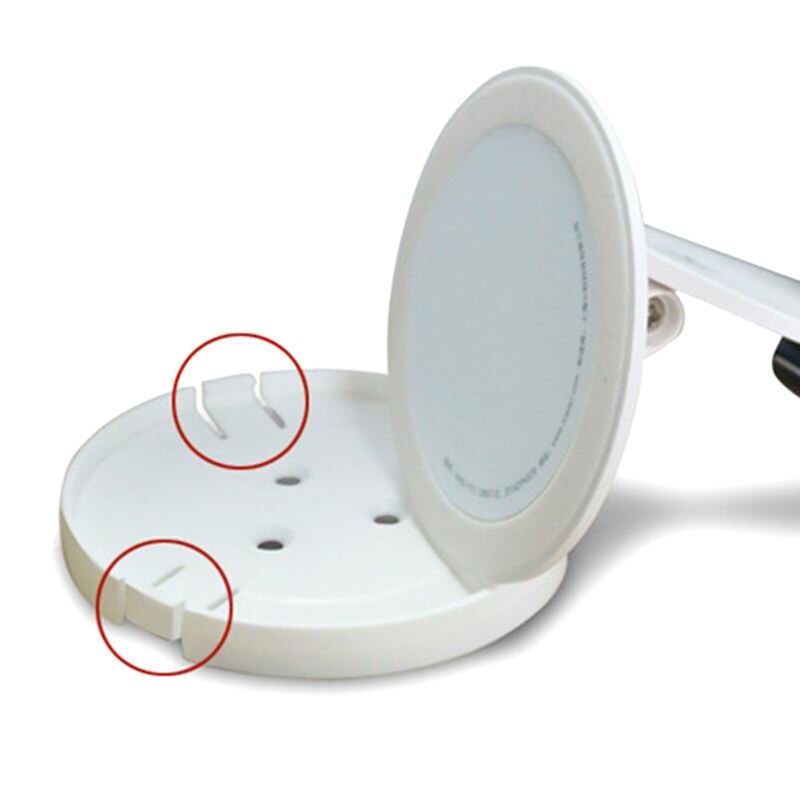 2Set 360 Degree Swivel Plastic Camera Wall Mount Bracket Holder for Mi/Yi Smart Home Security Camera Accessories