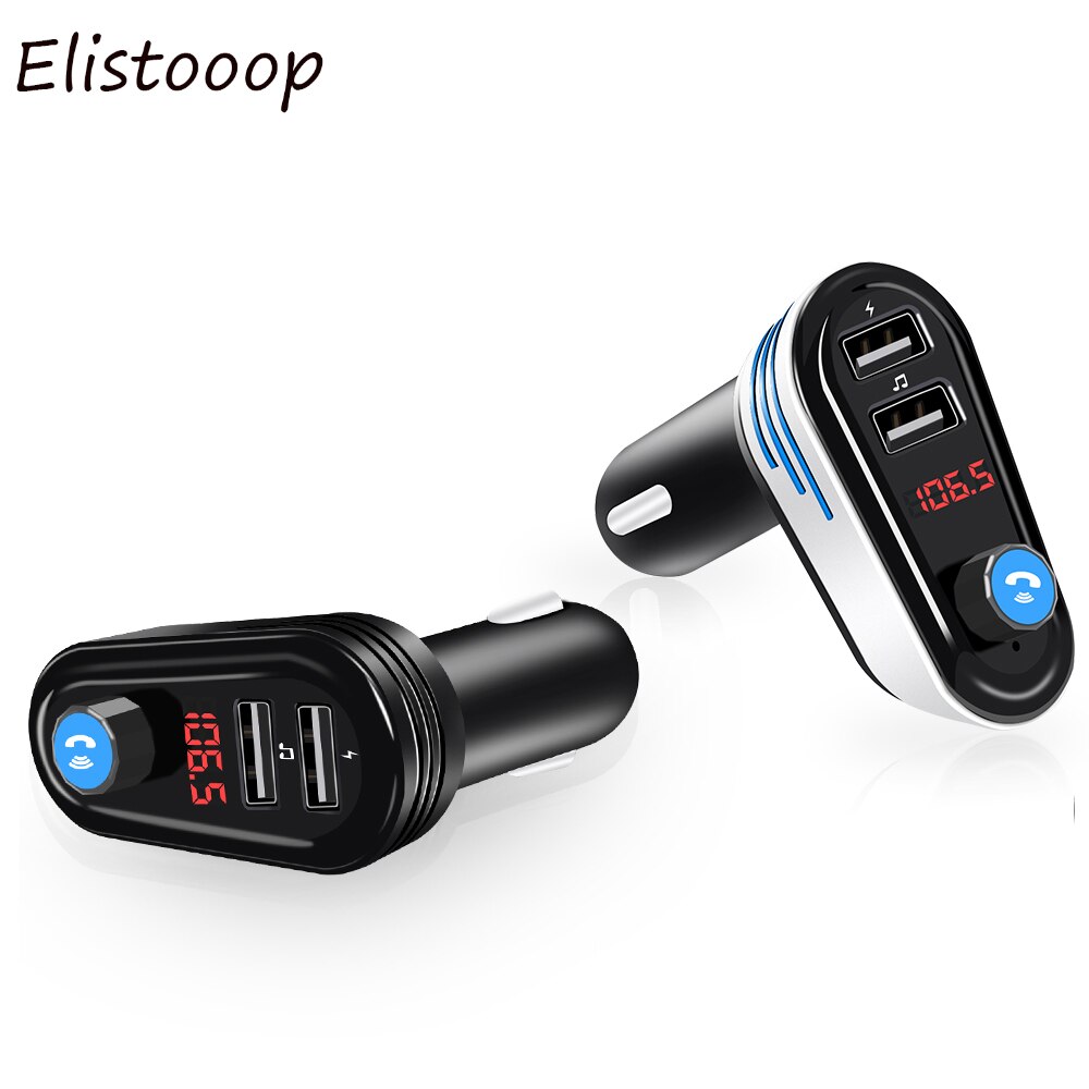 FM Transmitter Bluetooth FM Modulator Handsfree Car MP3 Player Support USB Flash Drive SD Card USB Charger 5V 3.1A