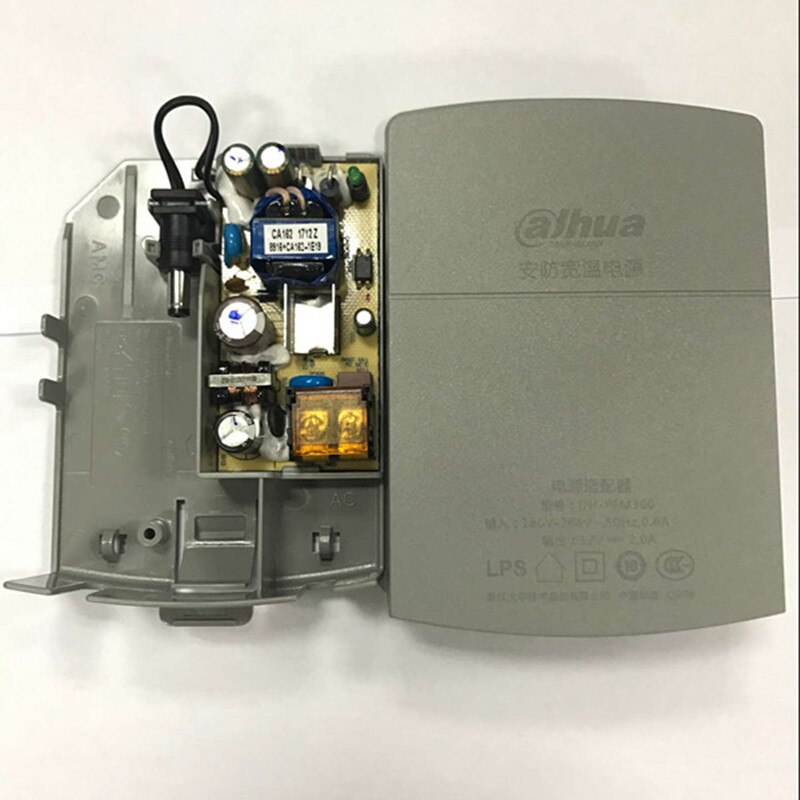 Dahua Outdoor Power Supply CCTV Adapter DH-PFM300 Waterproof Output 12V 2A Input 180~260V Power Switch for CCTV camera