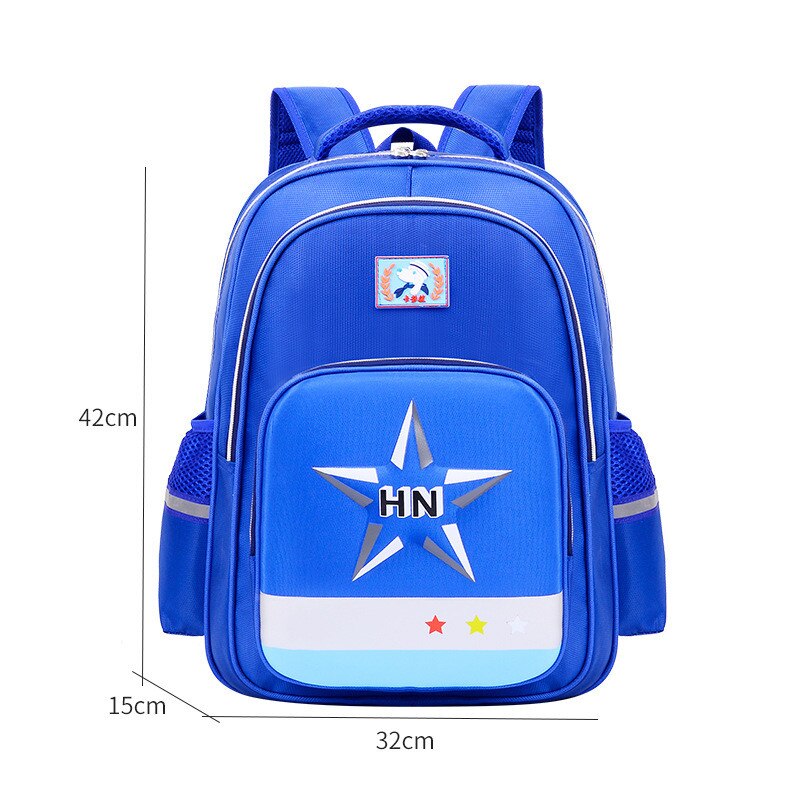 2020 novo saco de escola de náilon reflexivo espinhal care peso clarear ortopédico impermeável mochila grau 2-6 mochilas
