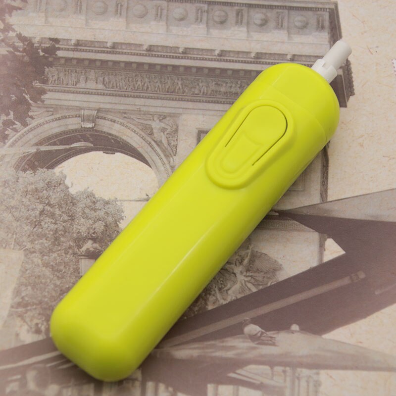 Der Went Battery Operated Eraser Electric Eraser Automatic School Supplies Leather Stationery Child Day Material Escolar