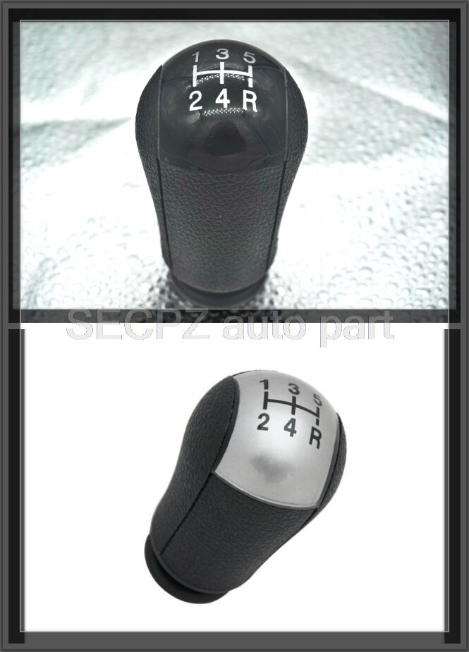 Black 5-Speed Auto Versnellingspook Pookknop Shifter Knop Voor Ford/Focus/Mondeo/ transit/Galaxy/Fiesta