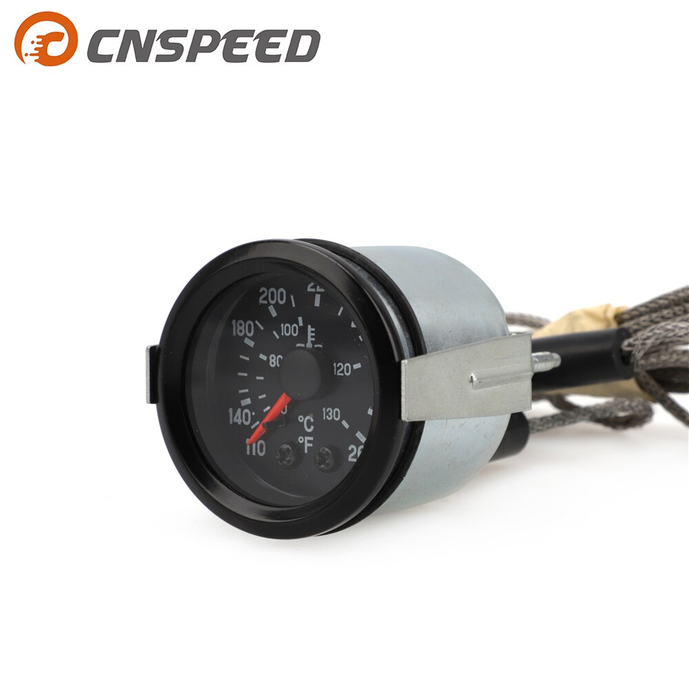 2&quot; 52mm VDO water temp 40~130C/110-265 F Dual scale display 12V water temperature Gauge 52mm Diameter with Sender