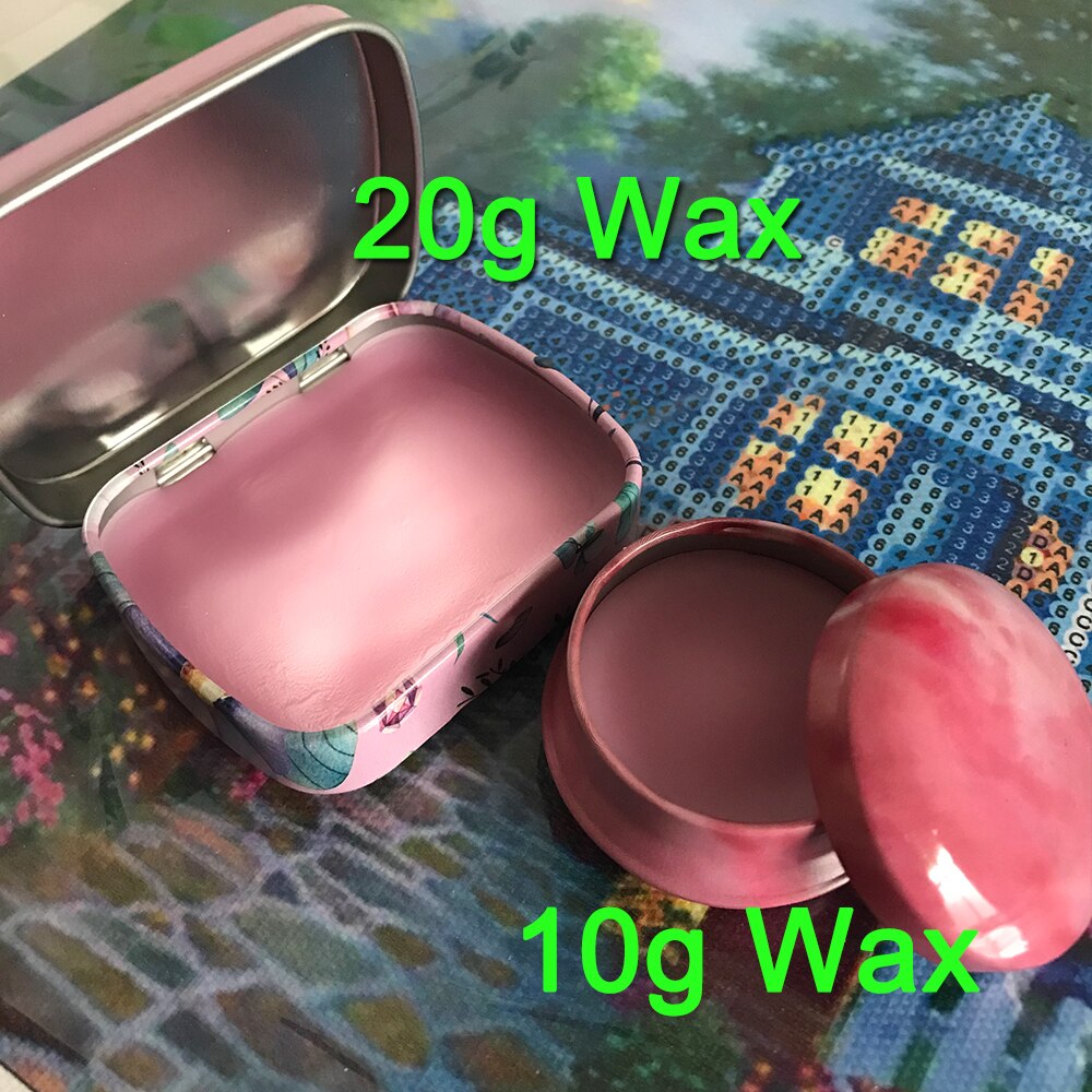 Caja de cera adhesiva para pintura de diamantes, punto de cruz, bricolaje, accesorios de bordado y diamantes, barro, pegamento de arcilla