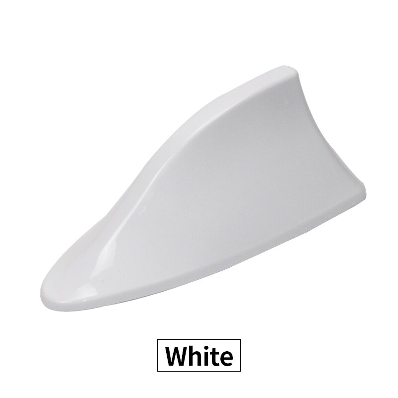 The shark shark fin antenna special car radio antenna car nissan qashqai antenna signal: White