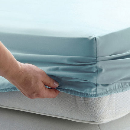 Bedskirt met elastische bed cover 45 cm kussensloop sprei beddengoed beddengoed kussensloop hoeslaken set skrit van bed