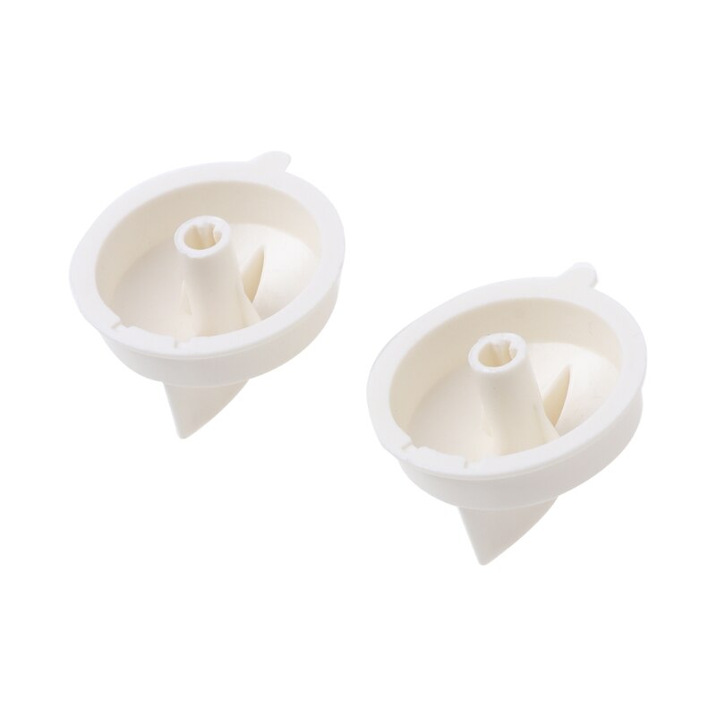 2Pcs Microwave Oven Rotary Knob Timer Plastic Control Switch For Media Universal A6HB