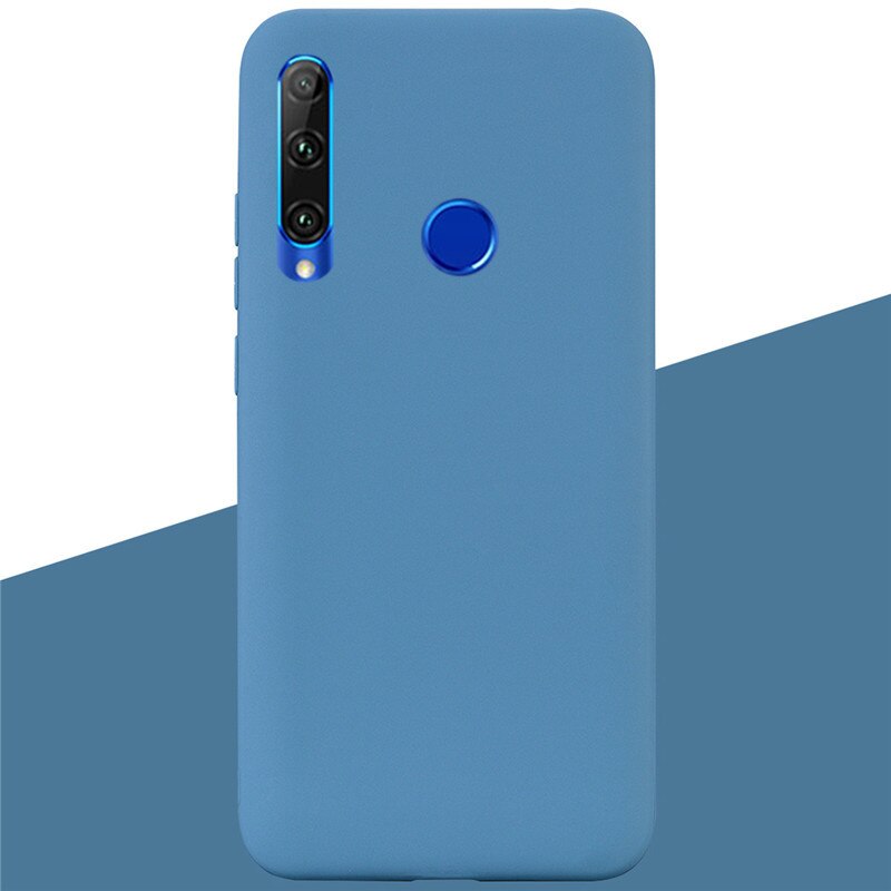 Für Honor 10i Fall Honor 10i HRY-LX1T Fall Silicon Tpu Zurück Abdeckung Telefon Fall Für Huawei Ehre 10i Honor10i 10 ich 6,21 Abdeckung Coque: 12 Lake Blue