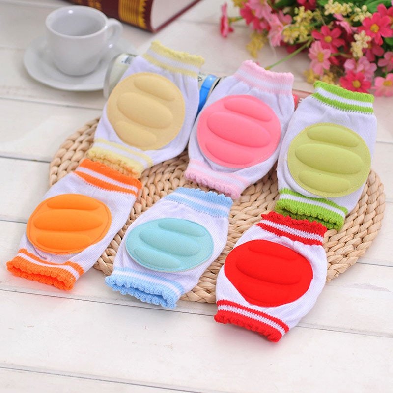 1 paar Baby Knie Pads Beschützer freundlicher freundlicher Sicherheit Krabbeln Ellbogen Kissen Kleinkinder Knie Pads Schutz Bein Wärmer Baby Kniescheibe