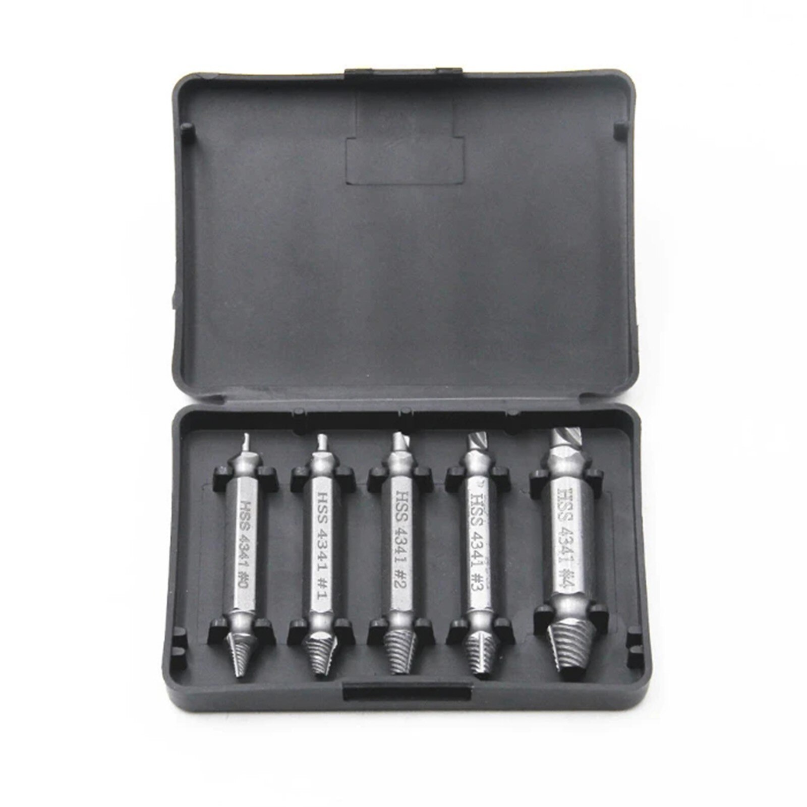 Material Damaged Screw Extractor Drill Bits Guide Set Broken Speed Out Easy out Bolt Stud Stripped Screw Remover Tool#YL10