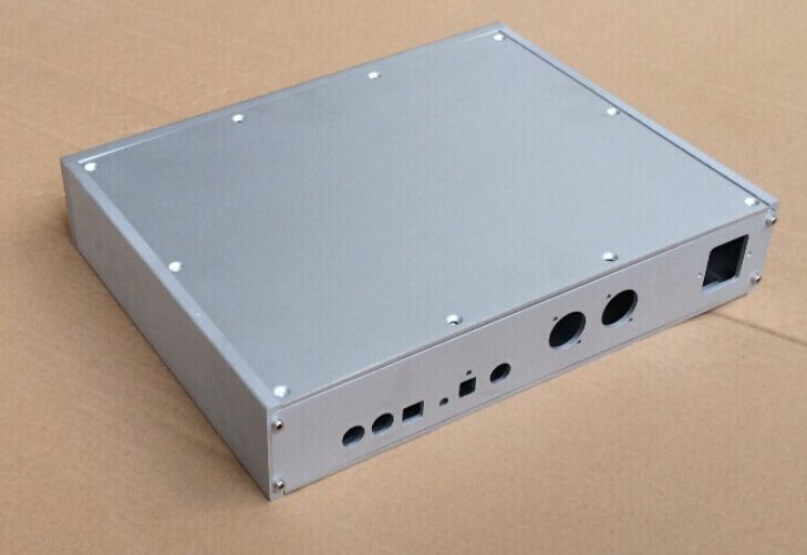 ES9018 full aluminum amplifier chassis/DAC decoder box/AMP case Enclosure / headphone amp case / PSU Box DIY