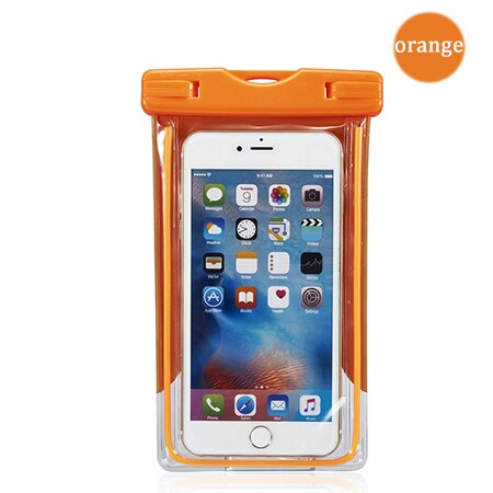 Waterproof Case For Samsung Galaxy a5 a5 j5 Seal Transparent Bags Pouch Water Case For Samsung Galaxy j5 j5: Orange
