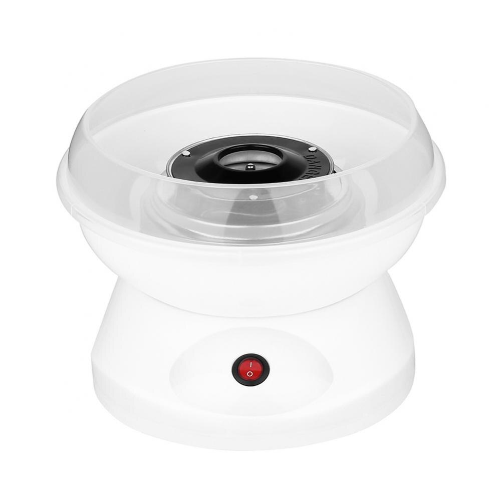 Automatic Electric DIY Sweet Cotton Candy maker Portable Sugar Fairy Floss Maker Kids children's day Marshmallow Machine: White EU Plug