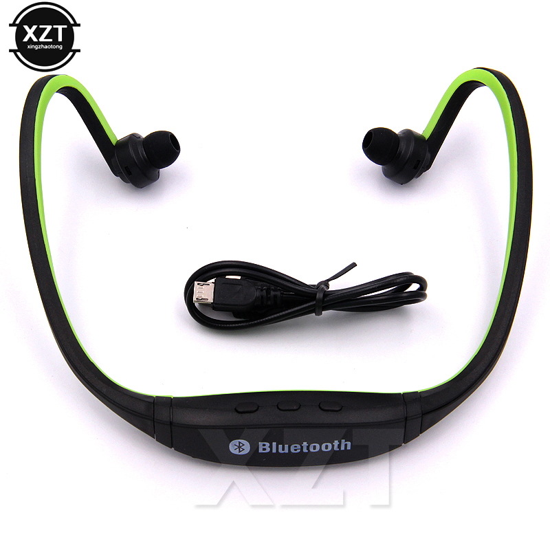 S9 Bluetooth-compatible 4.0 Headset Sport Wireless Headphones Music Stereo Earphones+Micro SD Card Slot For iphone Huawei XiaoMi