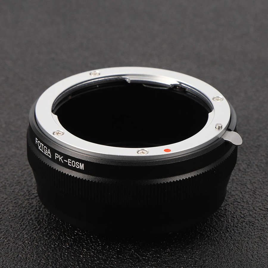 Fotga PK-EOSM Lens Adapter Ring Voor Pentax K/Pk Lenzen Voor Canon Eos M EF-M M2 M3 M6 m10 M50 M100 Mirrorless Camera Body