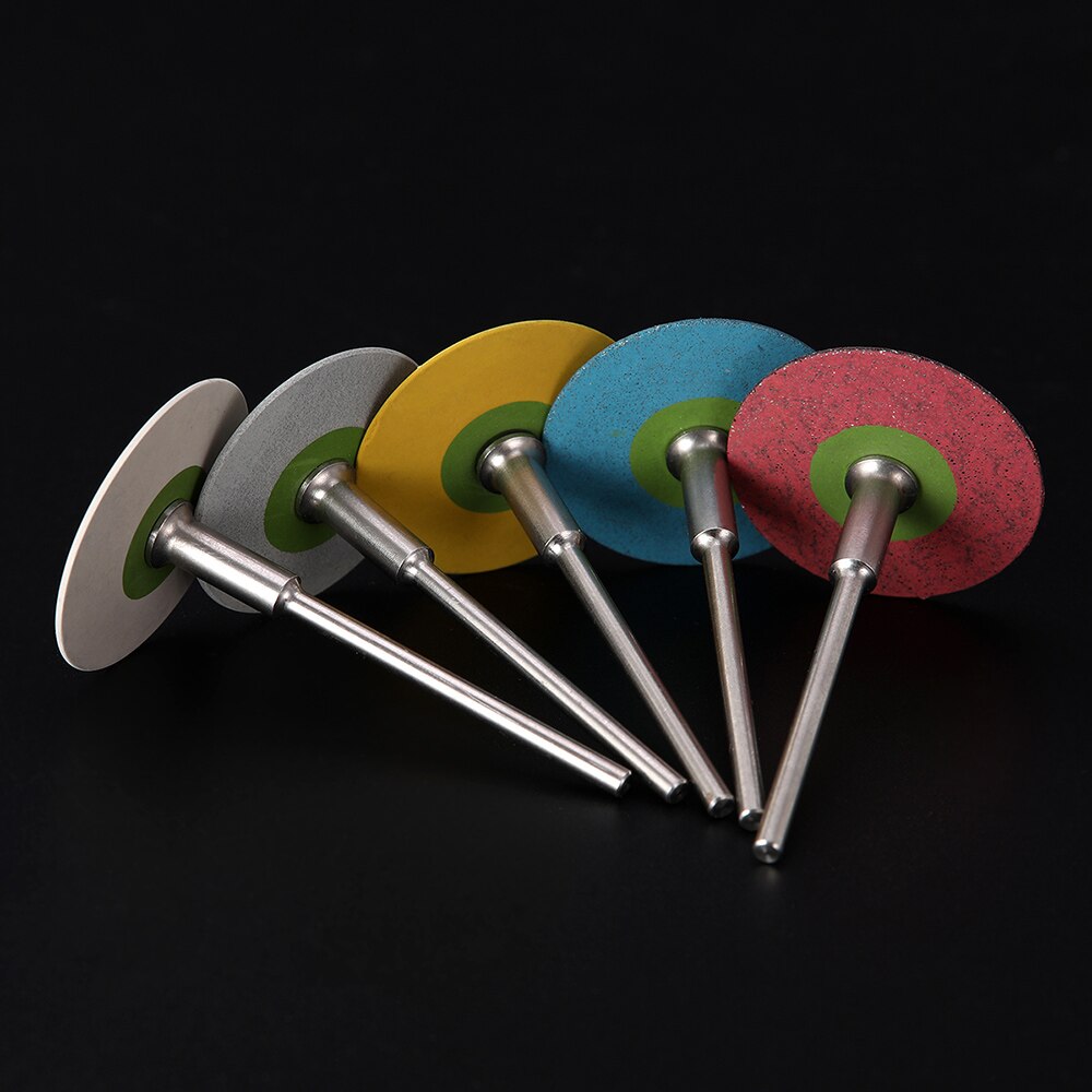 Disco Ruota Diamantato Per Lucidatrice Dentale - Gomma HP 26mm Per Porcellana/Zirconia