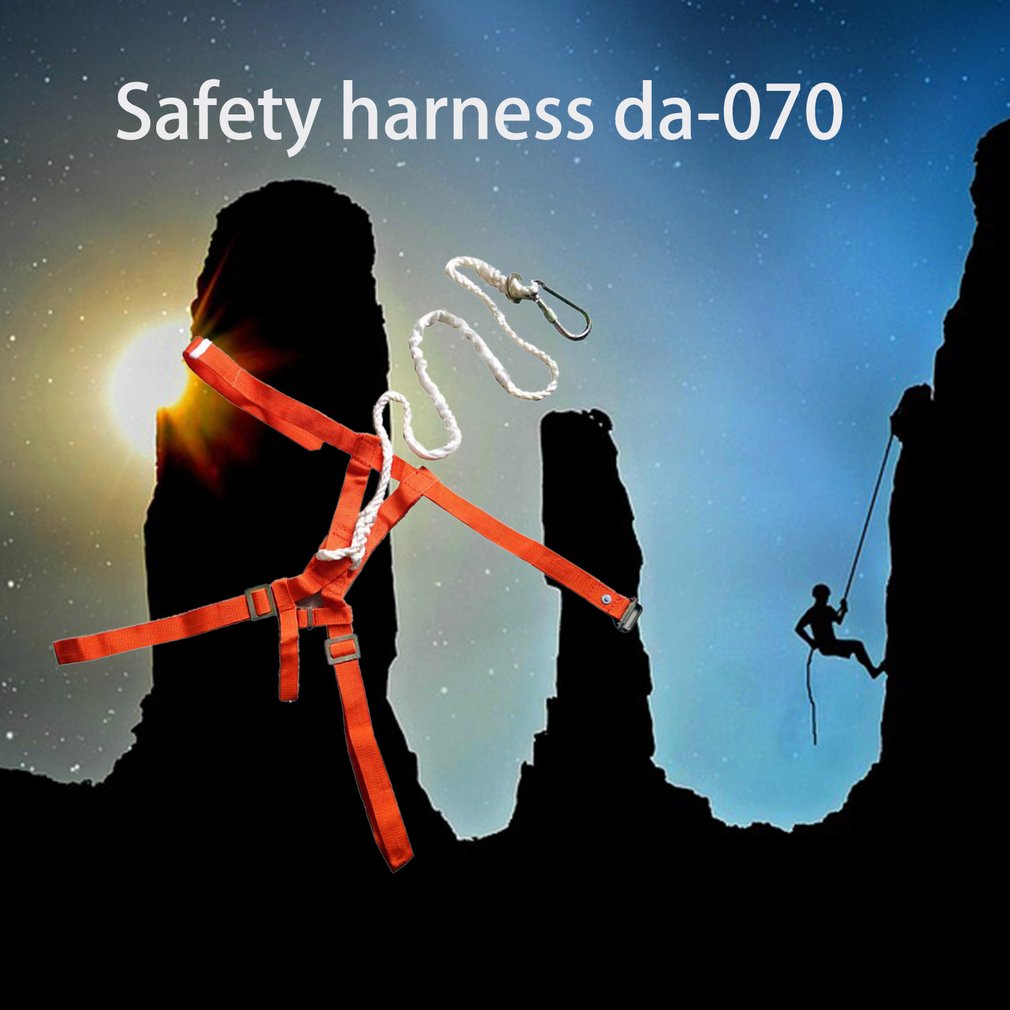 Fire Safety Half-Full Body Harness Fire Fighting Safety Strap Belt Climbing Self-Rescue Life-Saving Height Air Safty Belt