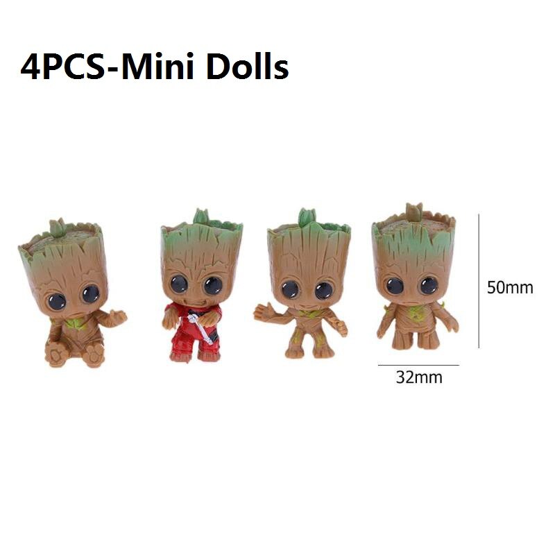 Akwarium ozdoby akwariowe zestaw świecące kamienie kamienie drzewo człowiek ananas dom dla akwarium wystrój akwarium akcesoria: 4PCS