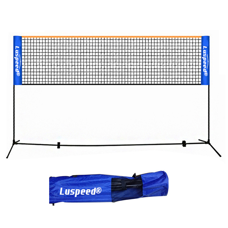 Red de bádminton estándar plegable portátil, redes cuadradas de entrenamiento para deportes de interior y exterior, voleibol y tenis