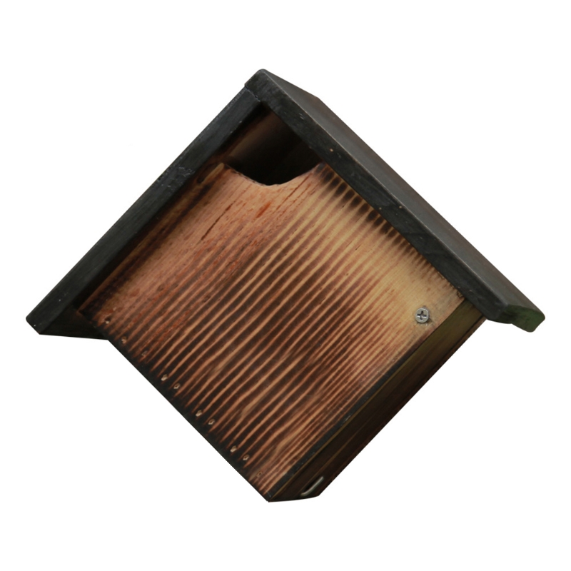 Wood Bird House Natural Wooden Birdhouse Sleeping Nest for Indoor Outdoor Birds Exquisite Garden Decoration