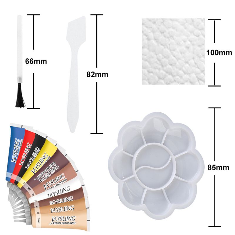 Furniture Clinic Leather Easy Restoration Kit Leather Refinish Recolor Agent Kit