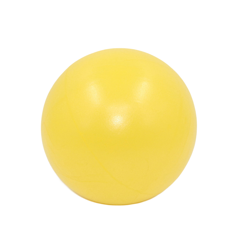 25cm mini yogabollar fitness pilates boll för fettreducering tjock explosionssäker pvc halkfri gymträningsboll för hemmaträning träningspass: Grå