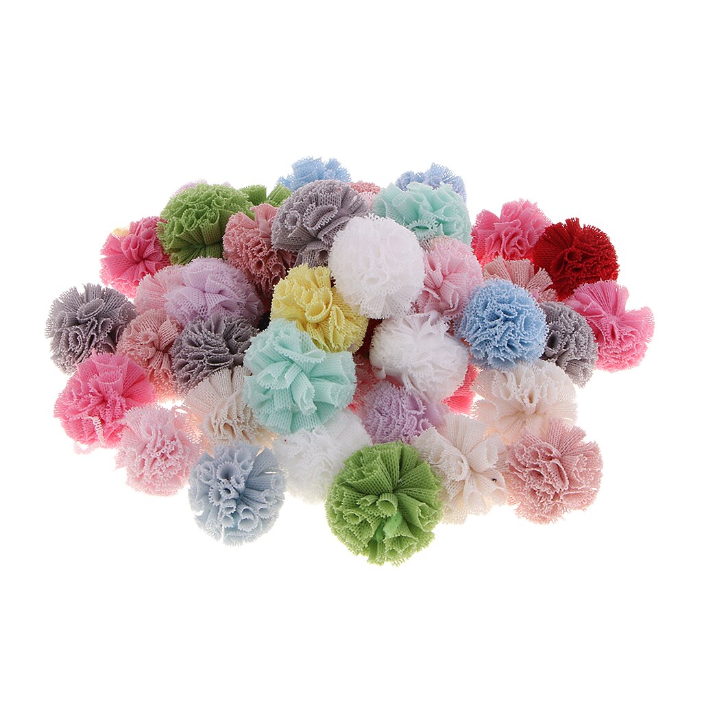 50 pompones pequeños para hacer manualidades, pompones artesanales, decoración creativa