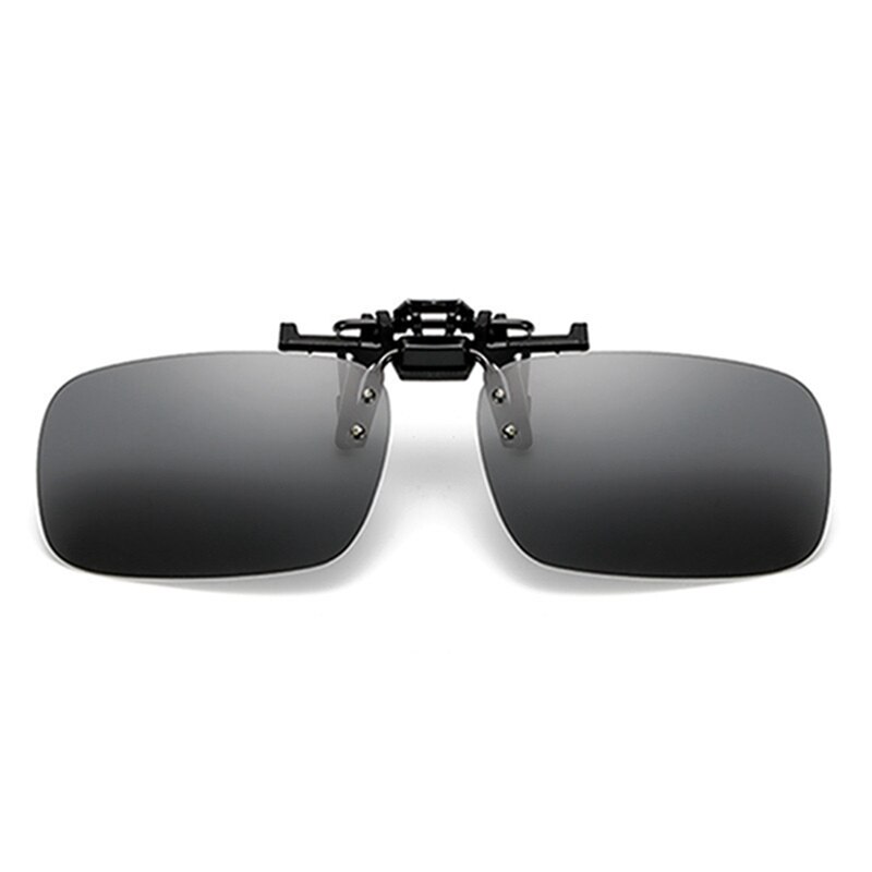 13CM Polarized Sunglasses Clip Driving Night Vision Lens Sun Glasses Male Anti-UVA UVB For Men Women Driver Goggles