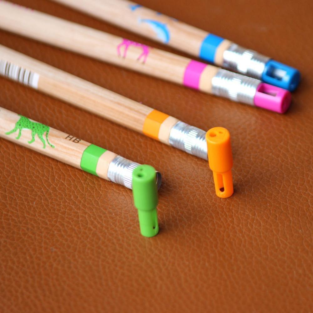 1Pc Mechanische Potlood 2.0 Mm Lood Refill Kan Toevoegen Potlood Willekeurige Potlood Kleuren Vullingen 4 Automatische H2I7