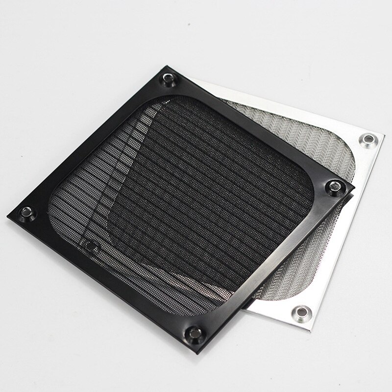 Aluminium 120mm computer blæser køling og støvtæt dæksel, computer vært støvdæksel