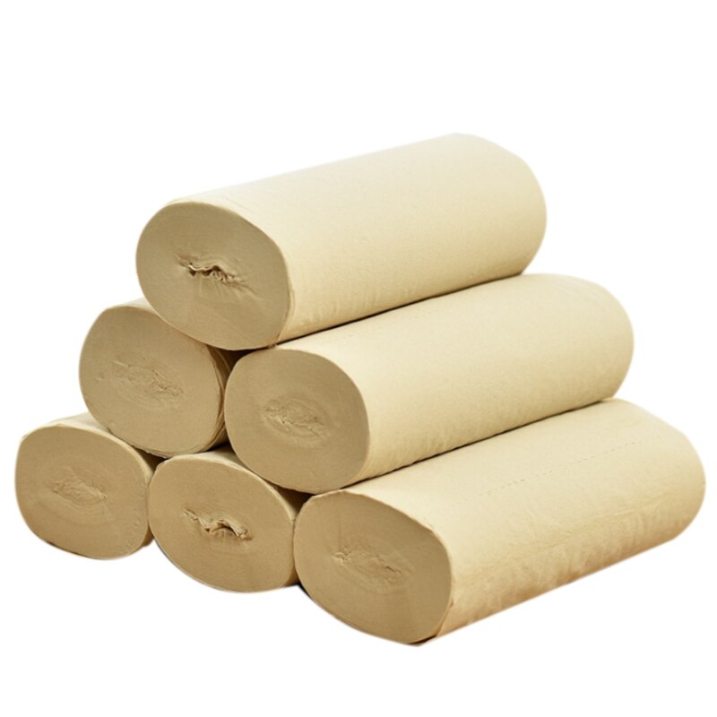 Wood Pulp Soft Household Toilet Paper Towels Household Products Bathroom Paper